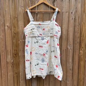 Abercrombie & Fitch Emerson skort linen blend dress